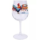 Personalized Full Color Imprint Wine Glass 