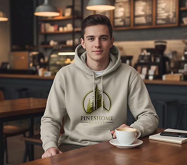Gildan Hooded Sweatshirt Full Colour DTF