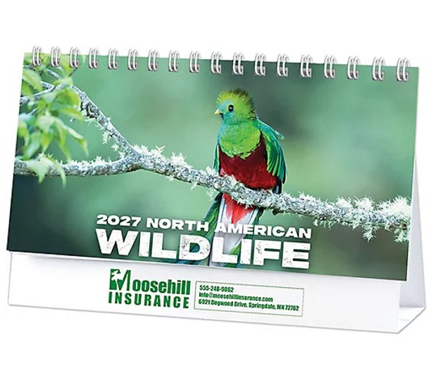 North American Wildlife Desk Calendar