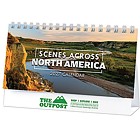 Scenic North America Desk Calendar