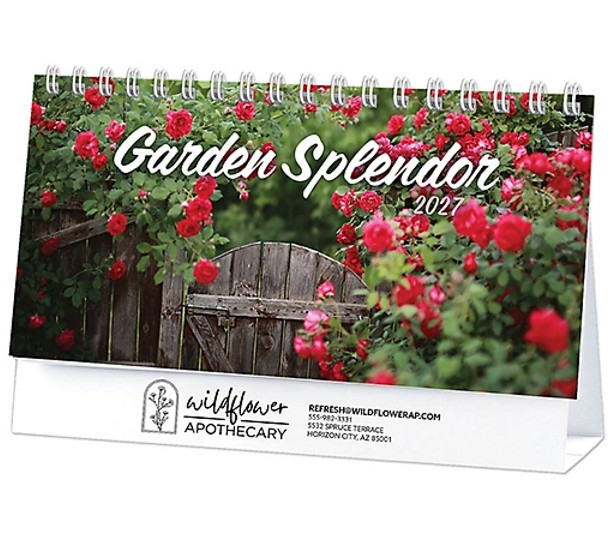 Garden Desk Calendar