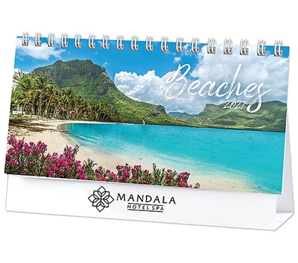 Beaches Desk Calendar