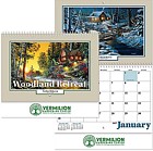 Woodland Retreat Spiral Wall Calendar