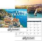 Lets Travel Spiral Wall Calendar