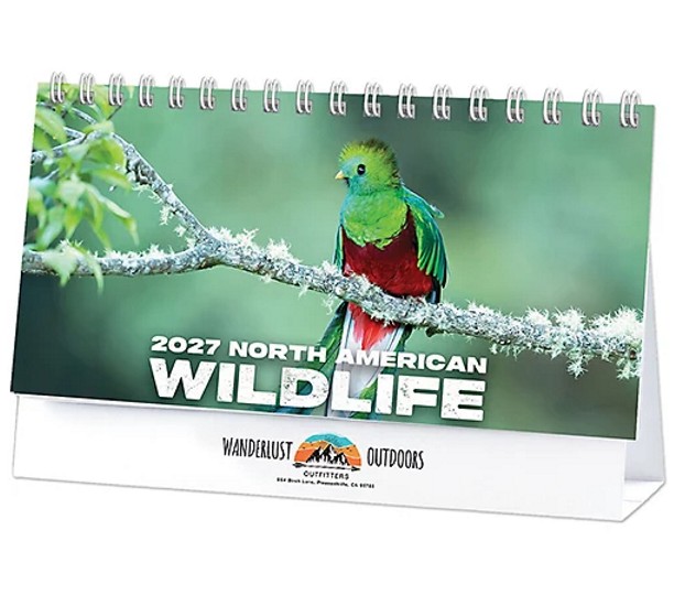 Full Color North American Wildlife Desk
