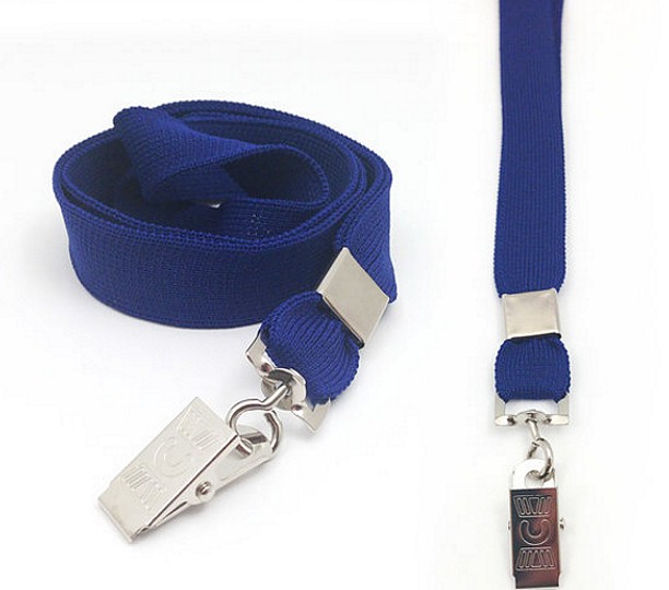 Blank Flat Lace Lanyards - 3/4"