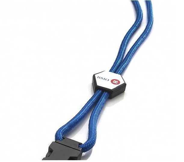 Hexagon Shaped Slider Lanyards