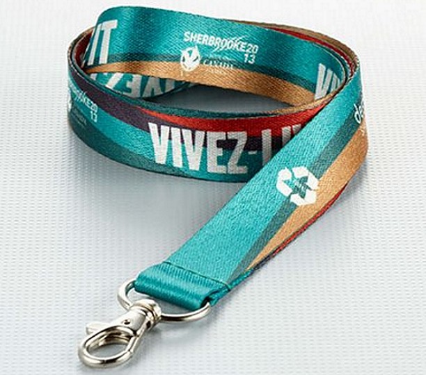 Recycled PET Sublimated Lanyards - 3/4"