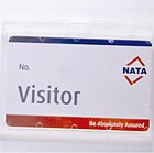 Full Plastic Card Holders - Horizontal