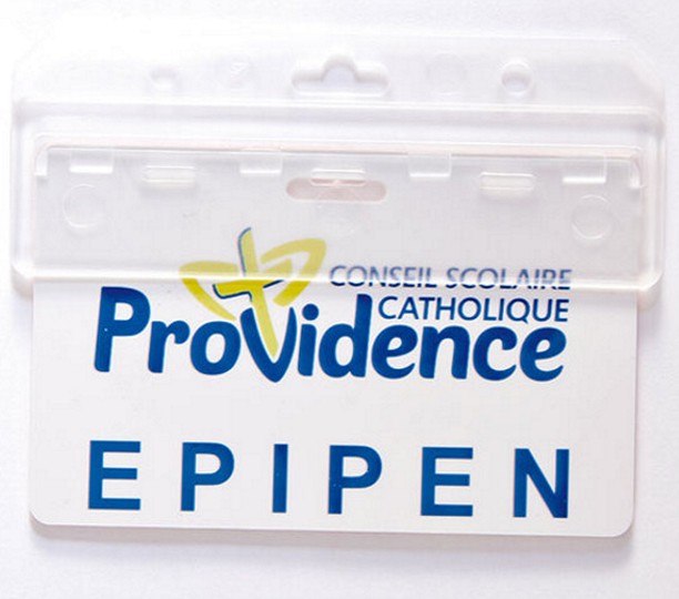 Half Plastic Card Holders - Half