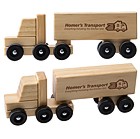 278 - Wooden Semi Truck
