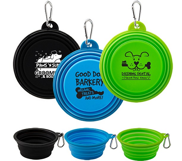 3744 - Collapsible Silicone Pet Bowl