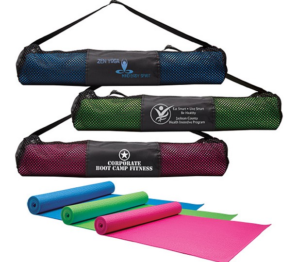 705 - Yoga Fitness Mat & Carrying Case
