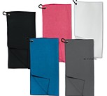 MICROFIBRE Waffle Golf Towel - Plain