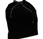 Plain Velour Shoe Bag