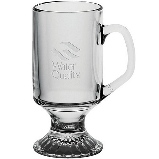 Irish Mug, Etched Irish Coffee Mugs Personalized